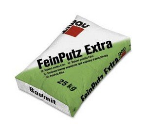Ściany wewnętrzne - Baumit  FeinPutz Extra ? drobnoziarnisty tynk wewnętrzny
