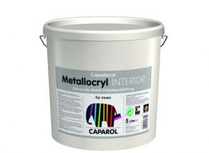 Ściany wewnętrzne - Capadecor Metallocryl Interior firmy Caparol ? metaliczny blask